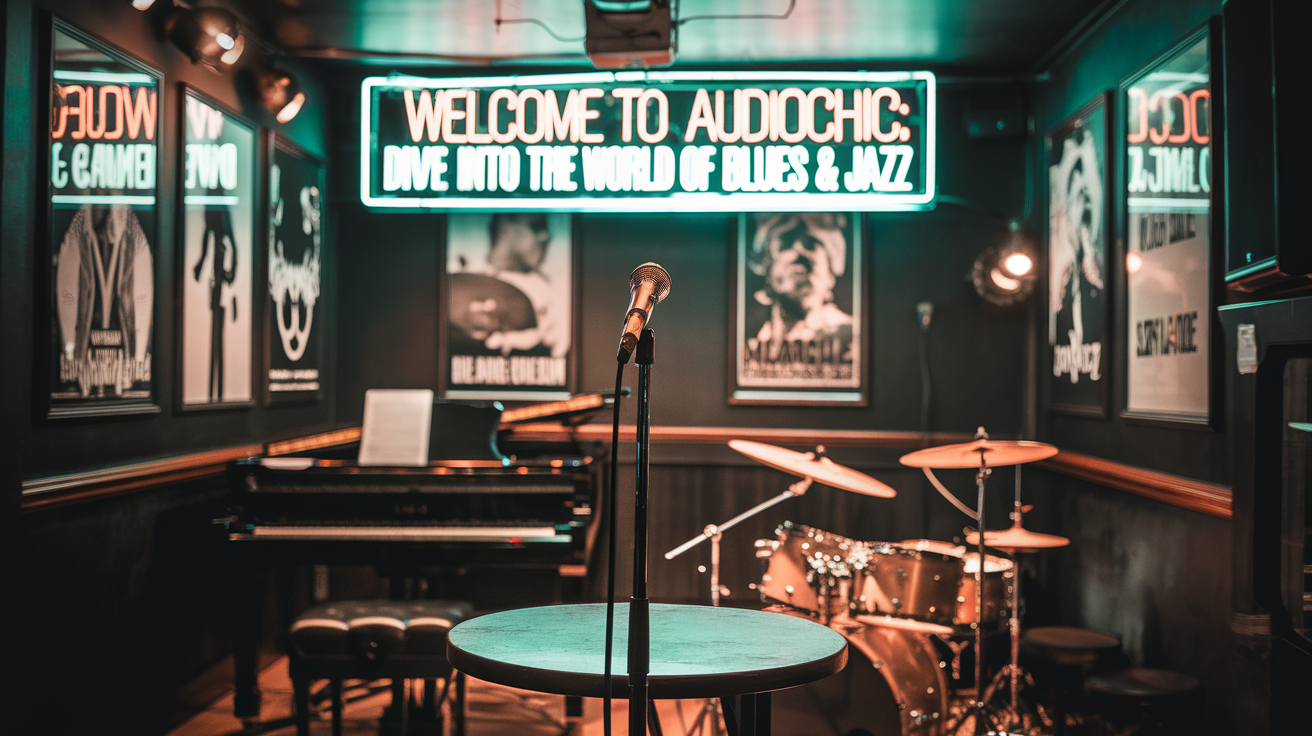 Welcome to AudioChic: Dive into the World of Blues & Jazz