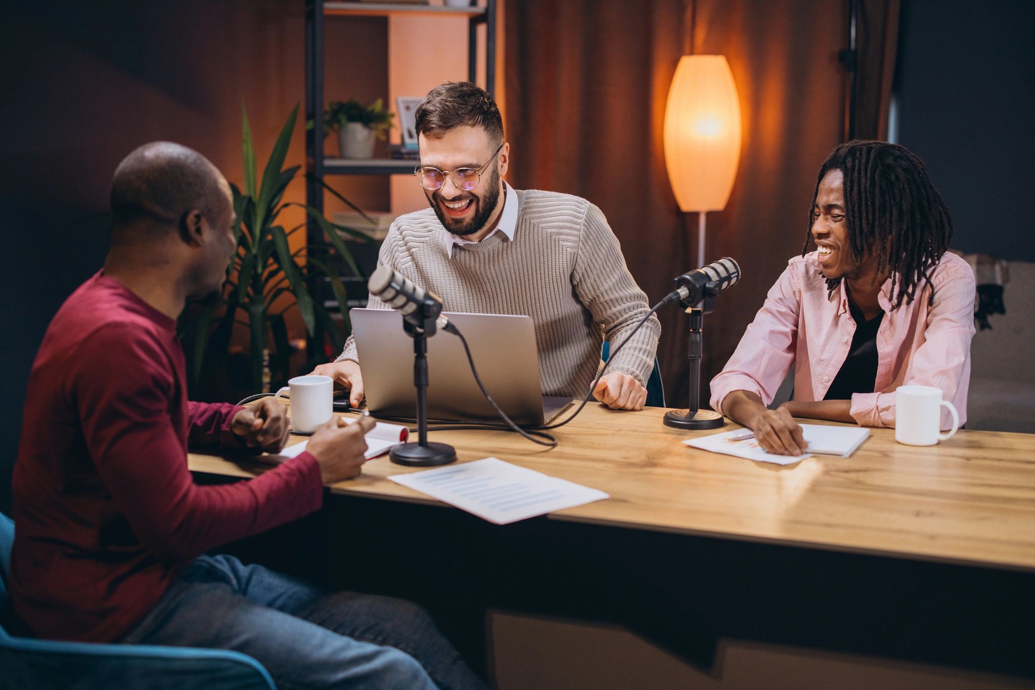 podcaster planning blog content