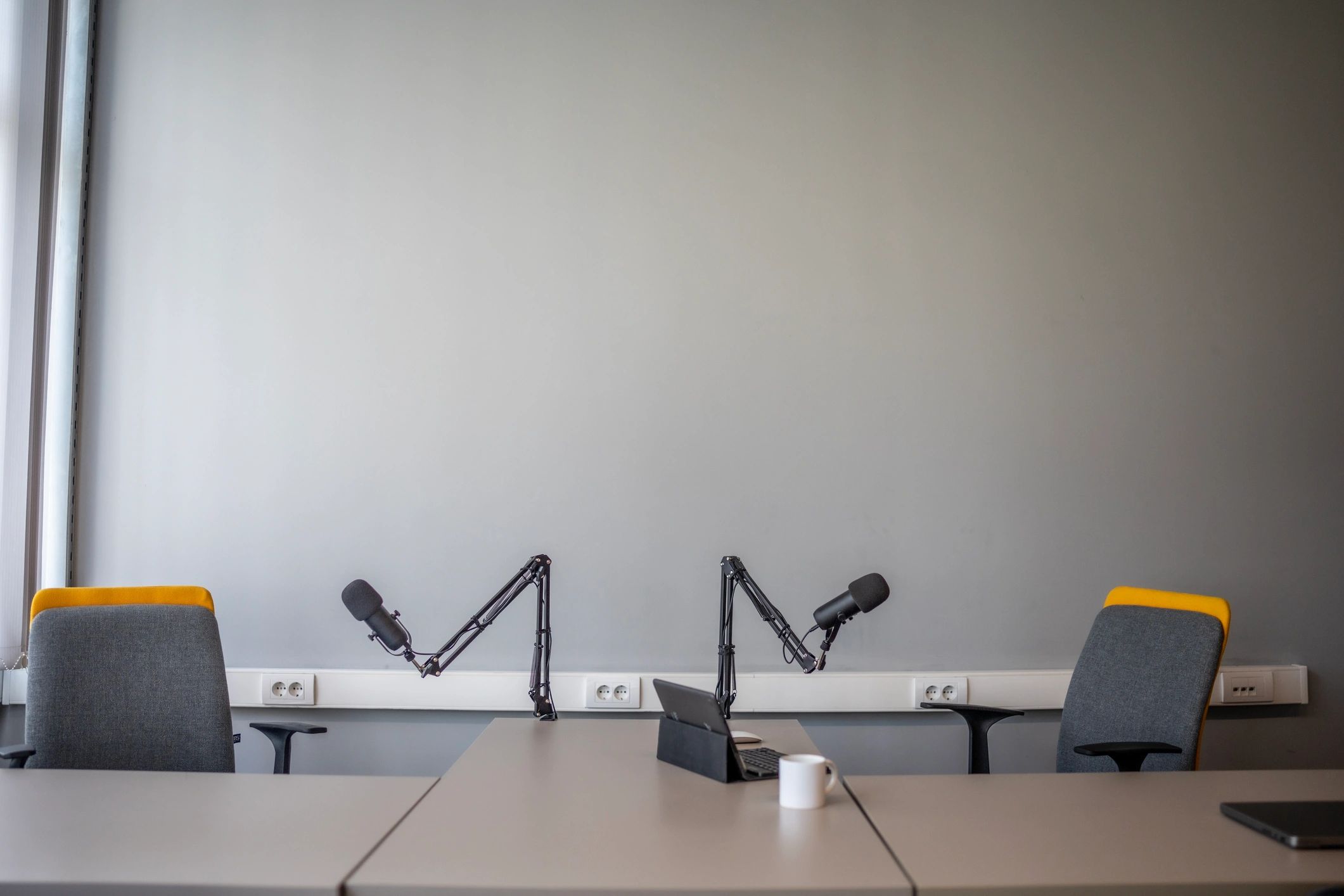 creative podcast studio modern digital media